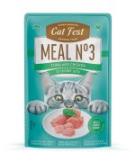 CatFest Tunas su vištiena švelnioje želėje Meal Nr3, 12 x 50 g