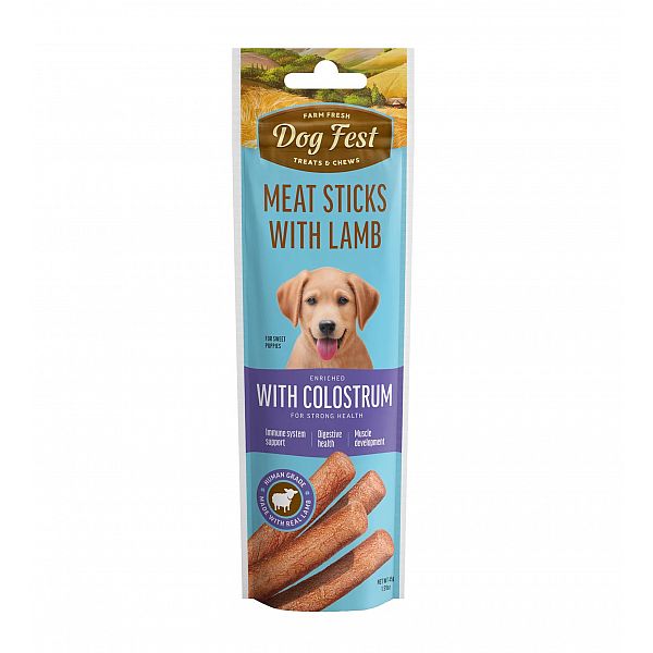 Lamb stick with colostrum, for  puppies, 45g.