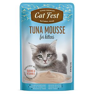 CatFest Tunča pastēte kaķēniem, mitrā kaķu barība, 70g