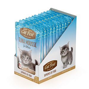 CatFest Паштет из тунца для котят,12 x 70 g