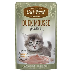 CatFest Pardiliha pasteet,märgtoit kassipoegadele 12 x 70 g