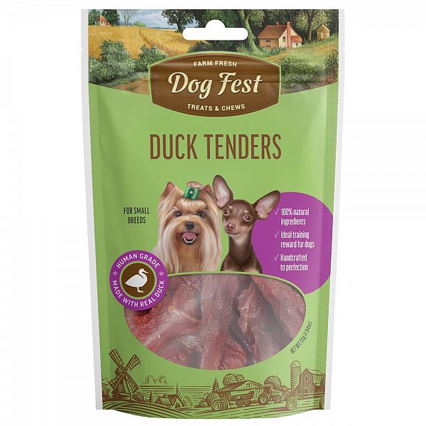 Duck tenders, for small breeds, 55g.