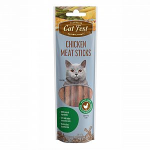 CatFest Gaļas desiņas ar vistu, kaķiem, 45g.