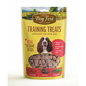 Training treats Veal & Sesame seeds, for all dogs, 90g.